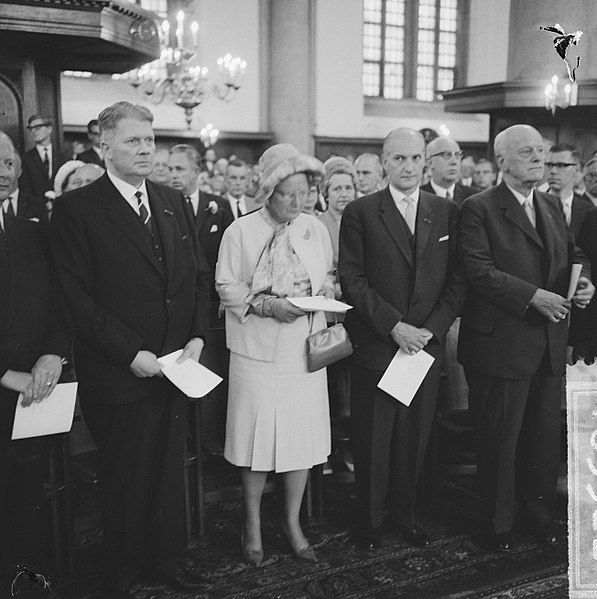 File:150 jaar Nederlandse Bijbelgenootschap bijeenkomst in Westerkerk, bijgewoond doo, Bestanddeelnr 916-5522.jpg