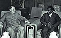 1964-11 1964年9月29日 毛澤東會見剛果總統阿方斯·馬桑巴-代巴 Alphonse Massamba-Débat
