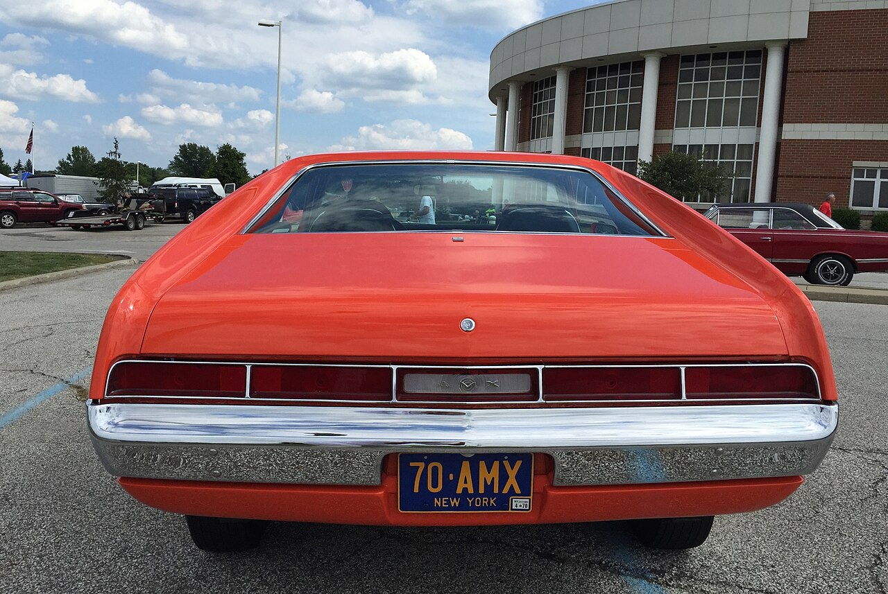 Image of 1970 AMC AMX BBO 390 Go Pac at AMO 2015 show 2of5