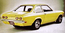 1971 Vega sedan (notchback) 1971 Vega Sedan-yellow.jpg