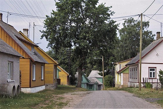 Old Believers' village near Lake Peipus (Estonia)