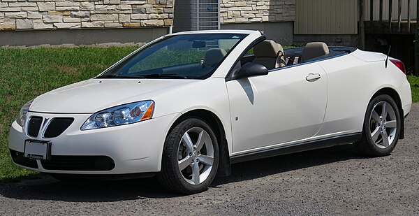 Pontiac G6 convertible