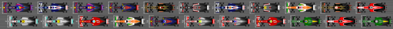 Diagrama de la parrilla de clasificación del Gran Premio de Canadá 2013