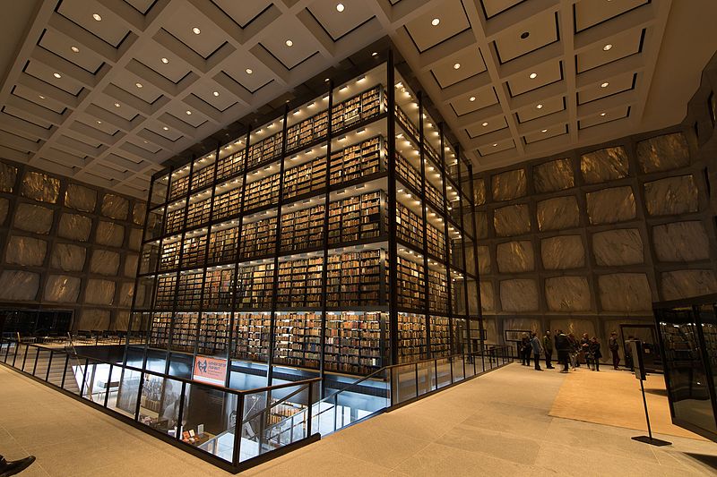 File:20170420 Beinecke Rare Book Library Interior Yale University New Haven Connecticut.jpg