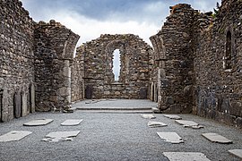 Kathedrale von Glendalough, Innenansicht
