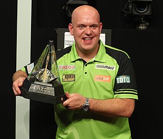 Michael van Gerwen Dutch darts player