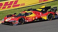 Ferrari 499P No.50 at Spa-Francorchamps