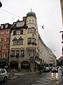 Deutsch: Damenstiftstraße und Brunnstraße, München, Deutschland English: Lady Abbey Street at Brunn Street, Munich, Germany Camera location 48° 08′ 10.8″ N, 11° 34′ 06.5″ E  View all coordinates using: OpenStreetMap