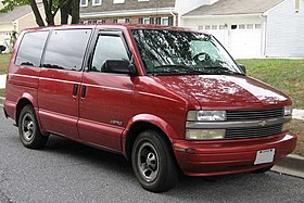 Иллюстративное изображение автомобиля Chevrolet Astro