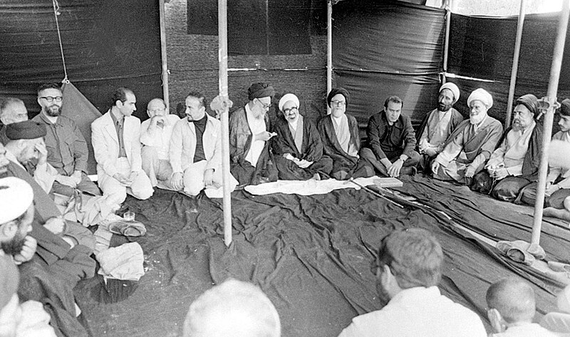 File:40th Day after death of Mahmoud Taleghani, Behesht-e Zahra, Tehran.jpg