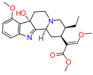 General structure of 7-hydroxymitragynine.