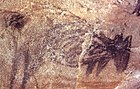 Малюнки вугіллям, що зображують кенгуру у Сіднеї (Сіднейські гравюри на скелі), 4000 р. до н.е.