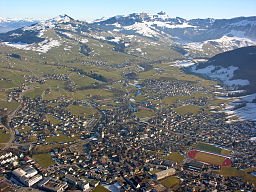 Flygbild över Appenzell