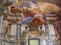 A Rococo fresco in a villa near Milan. AffrescoFratelliGalliari.jpg