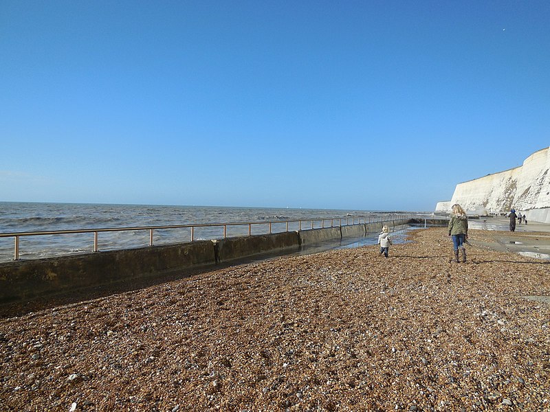 File:After the storm at Saltdean - geograph.org.uk - 3849326.jpg