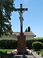 Français : Croix, Aignes, Haute-Garonne, France