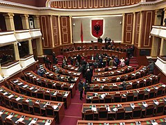 Siedziba Zgromadzenie Albanii