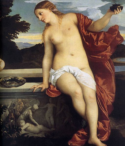 Allegory of Sacred Love (detail of Sacred and Profane Love)