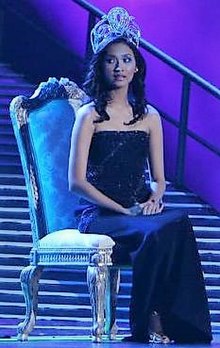 Anna Theresa Licaros, Binibining Pilipinas 2008'de (kırpılmış) .jpg