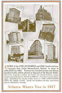 "Convention City of Dixie Land" Atlanta Convention Bureau Ad 1917.JPG