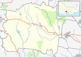 Gordon is located in Shire of Moorabool
