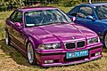 There are better E36 Compact pictures out there; take a look at the rear wheel and the filler cap. Everything back there is really blurry. I should have stopped down to avoid this.