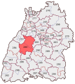 Deutsch: Wahlkreis 280: Calw