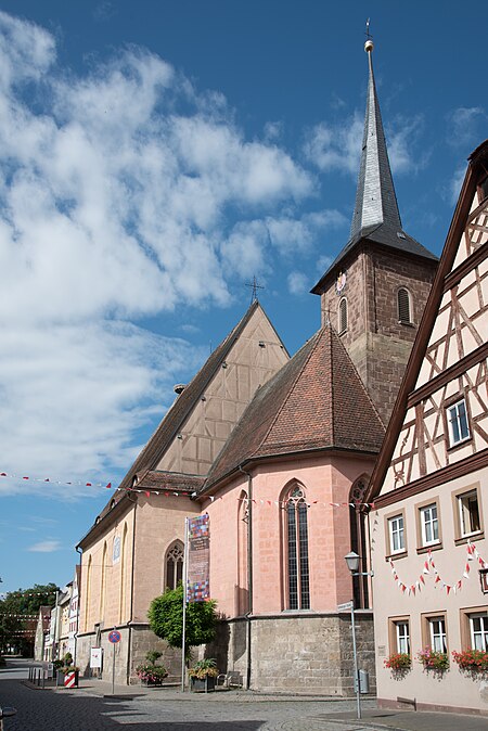 Bad Windsheim, Rothenburger Straße 16, Spitalkirche 20160821 001