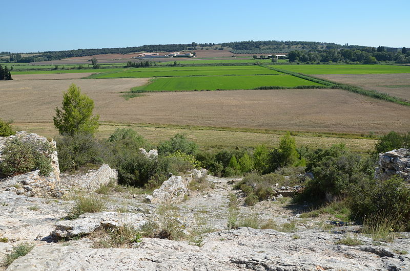 File:Barbegal aqueduct and mill, France (15020175577).jpg