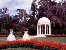 Historic Cypress Gardens, (now Lego-Land) in central Florida. Belles at Cypress Gardens theme park, Winter Haven, Florida LCCN2011631843.tif