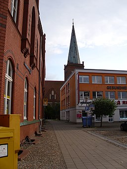 Marktstraße in Bergen auf Rügen