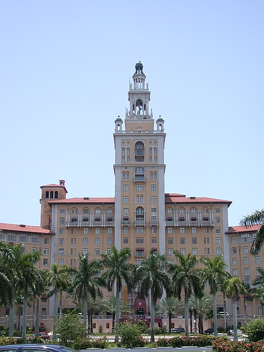 Miami Biltmore Hotel, built in 1926 in Coral Gables, March 2011