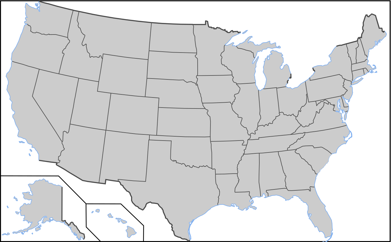 File Blank Us Map With Borders Svg Wikimedia Commons