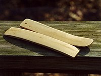 A pair of musical bones carved from maple Bones.jpg