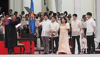 Philippine presidential inauguration Swearing into office of the President-elect of the Philippines