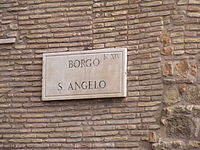 Borgo S. Angelo, Rome