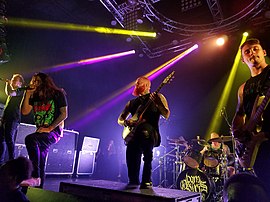 Live-Auftritt von Born of Osiris 2018.