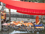 Budhanilkantha Narayan Budanilakantha Narayan Statue in water GP (5).JPG