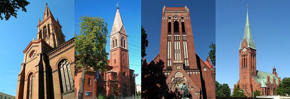 Bydgoskie kościoły: św. Piotra i Pawła, św. Jana Apostoła, Chrystusa Zbawiciela, św. Andrzeja Boboli