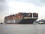 CMA CGM Marco Polo arriving Port of Hamburg - 16. 01. 2014