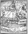 Nave di Gadifer de La Salle durante la spedizione di Béthencourt del 1402, da Le Canarien