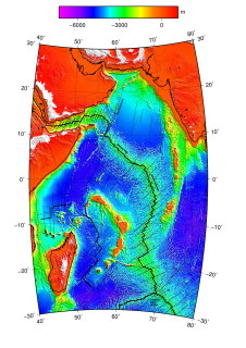 Central Indian Ridge A north-south-trending mid-ocean ridge in the western Indian Ocean