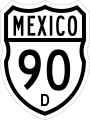 File:Carretera federal 90D.svg