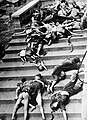 Casualties of a mass panic during the Bombing of Chongqing in 1941