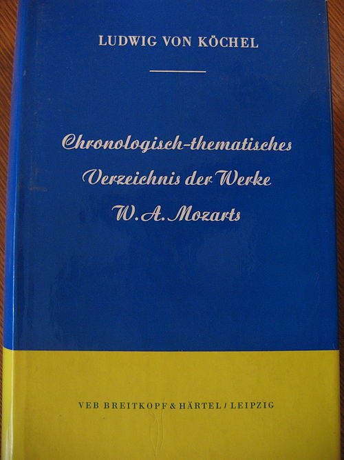 Köchel-Verzeichnis, published 1975 in East Germany