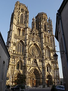 Toul Cathedral cathedral located in Meurthe-et-Moselle, in France