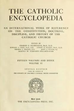 Page:Catholic Encyclopedia, volume 6.djvu/145 - Wikisource, the free online  library