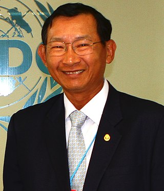 <span class="mw-page-title-main">Cham Prasidh</span> Cambodian politician