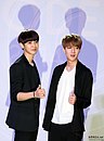 Chanyeol and Sehun at the Fashion Kode in 2014