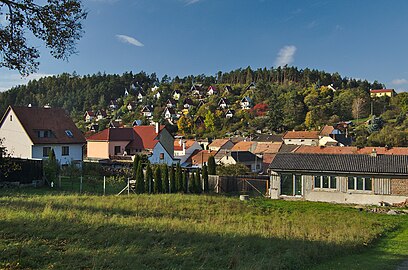 Vue générale de Myslejovice.